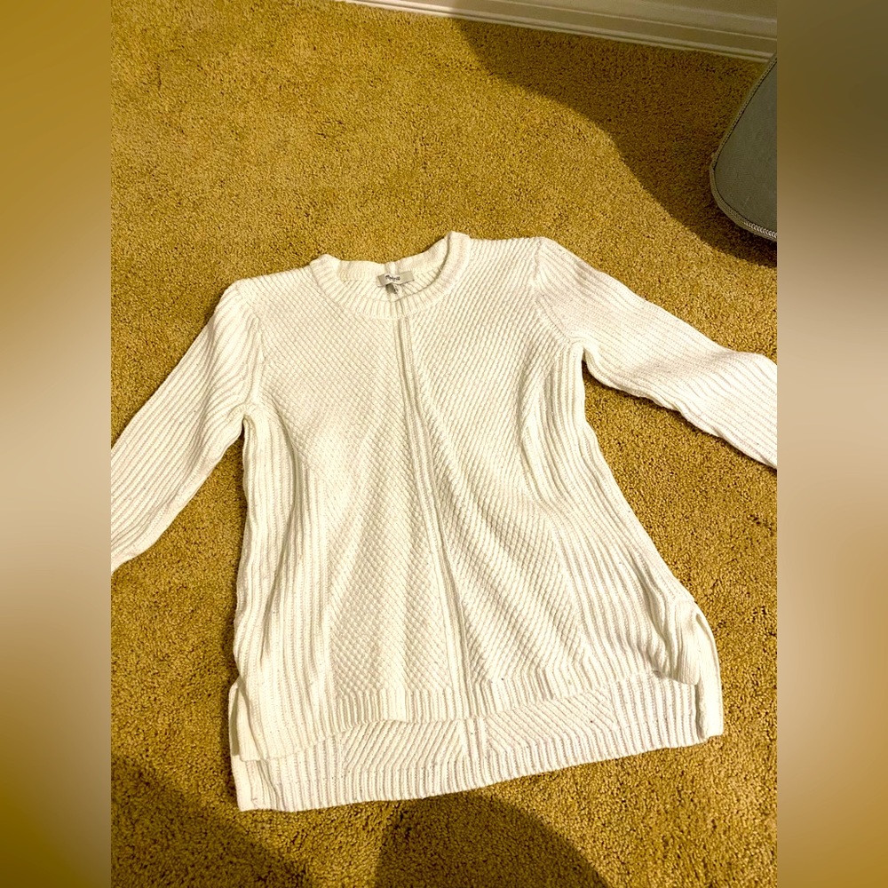 White sweater